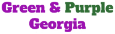 Green and Purple Georgia